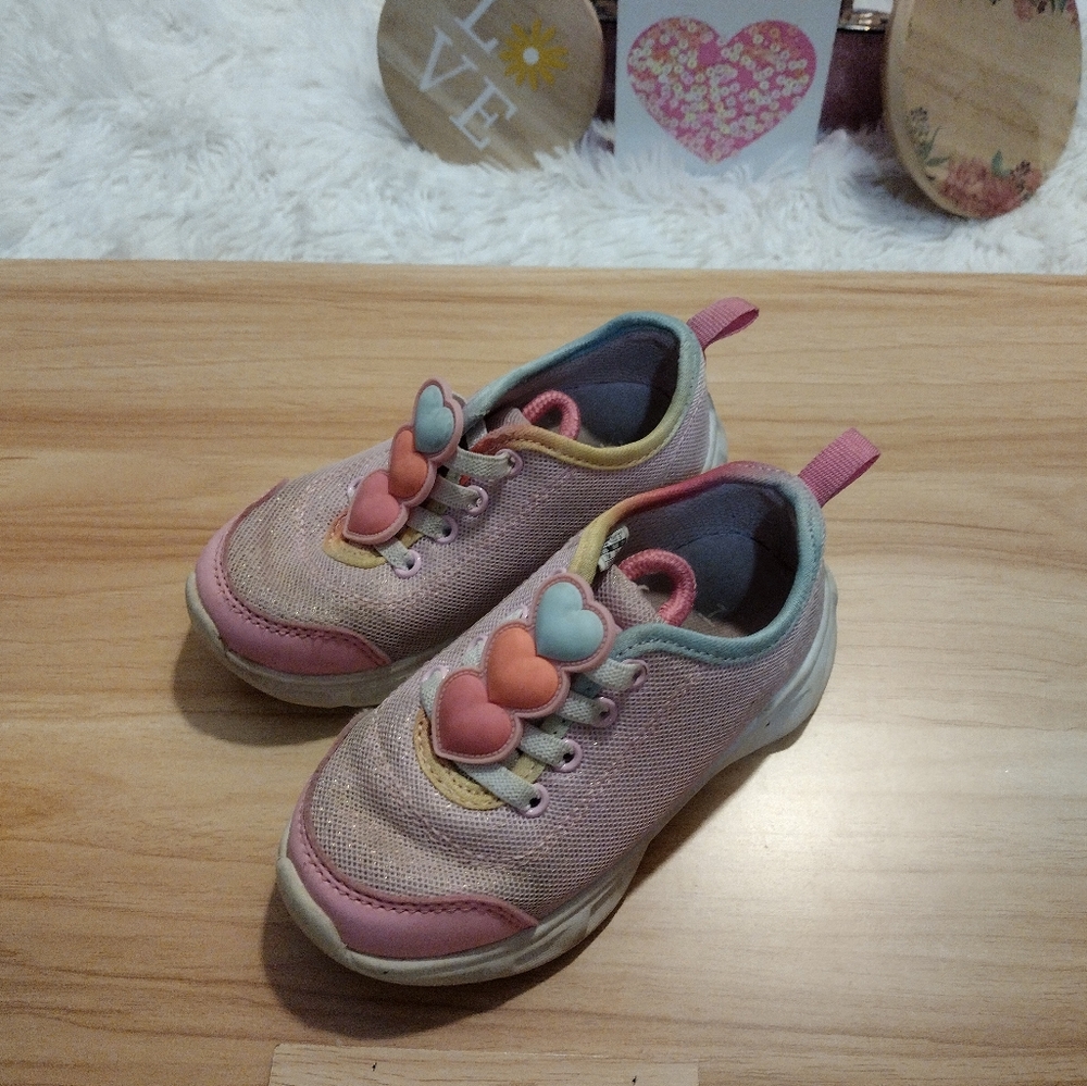 Carter's Slide On Light-Up Sneakers Size 7 Toddler Girl